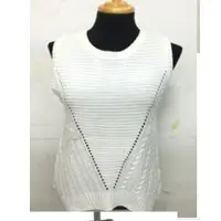 Women Casual Crew Neck Sleeveless Solid Sweater