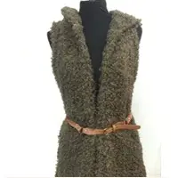 Women Hooded Sweater Vest