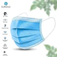 3 Ply Face Mask With Soft Round Elastic Earloop