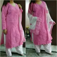 Cotton Embroidery Salwar Dupatta