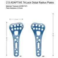 2.5MM Trilock Distal Radius Plate