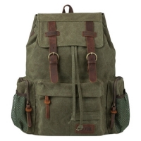Canvas Bag For School Green