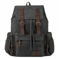Canvas Bag For School Grey