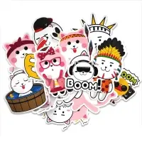 Custom Die Cut Cartoon Stickers for Kids