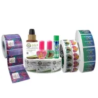 Custom Skin Care Product Bottle Label Stickers