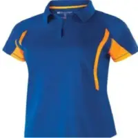 Polo T-shirts With Contrast Collar And Sleeves