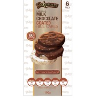Milk Chocolate Coated Rice Cakes