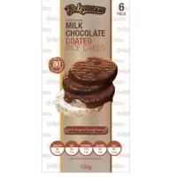 Milk Chocolate Coated Rice Cakes