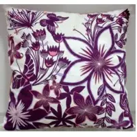Printed Cushion With Embroidery
