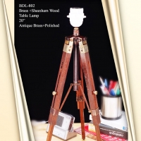 Wood Made Table Lamp