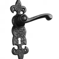 Cast Iron Door Handle ( Pair ) Design 05