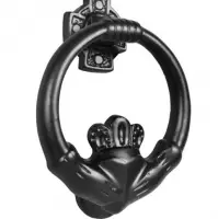 Black Iron Door Knocker Design 2