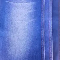 Indigo Colored Denim Stain Fabric