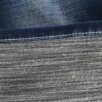 Acid Wash Light 8.2oz Fake Knitted Denim Fabric