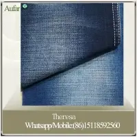Blue Dooby Stretch 8.5oz Denim Fabric For Shirt