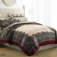 Bedding Set Life Styles Double 6pcs