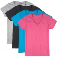 Women's V Neck T Shirt's