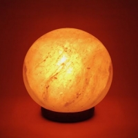 Fire Ball Salt Lamp
