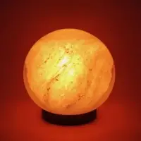 Fire Ball Salt Lamp