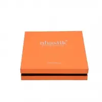 Orange Cardboard Box With Lid