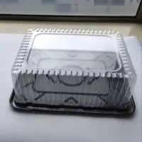 Thickened Clear Plastic Food Packaging For Cake