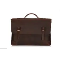 Genuine Leather Messenger Bag Tote Bag