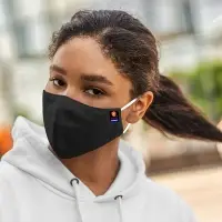 Face Mask Cotton Reusable Anti Microbial Layer