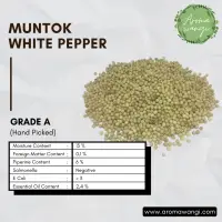 Muntok White Pepper Powder Grade A (Handpicked)