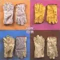 Leather work gloves