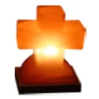 Himalayan Fancy Cross Pink Salt Lamp