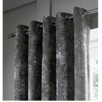 Velvet Look Chenille Curtain Fabric