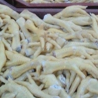 Unprocessed Chicken Feet