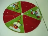 Christmas tree skirt