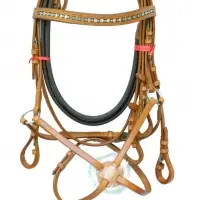 English Leather Mexican Bridle