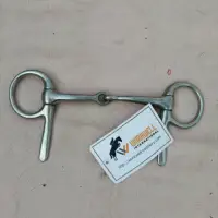 Stainless Steel Half Cheek Snaffle Bit
