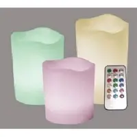 LED flameless color changing candles