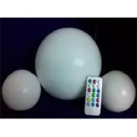 LED flameless round shape color changing candles