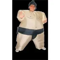 Inflatable sumo costume