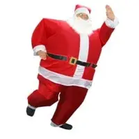 Inflatable santa costume