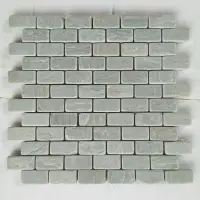 Lime Green Tumble Mosaic