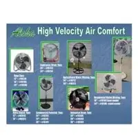 Portable electric commercial fans