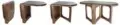 Wooden folding table