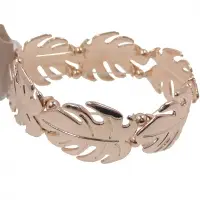 Metallic Leaf Bangle