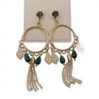 Beaded Chandelier Earring