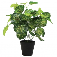 Artificial Geranium Plant In Pot