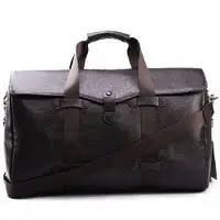 Black soft cow leather bag