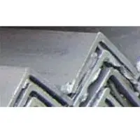 Galvanized steel equal angles