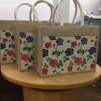 Jute Shopping & Picnic Bag