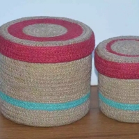 Jute Storage Basket