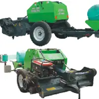 Corn Stalk Harvesting Self - Propelled Wrapper